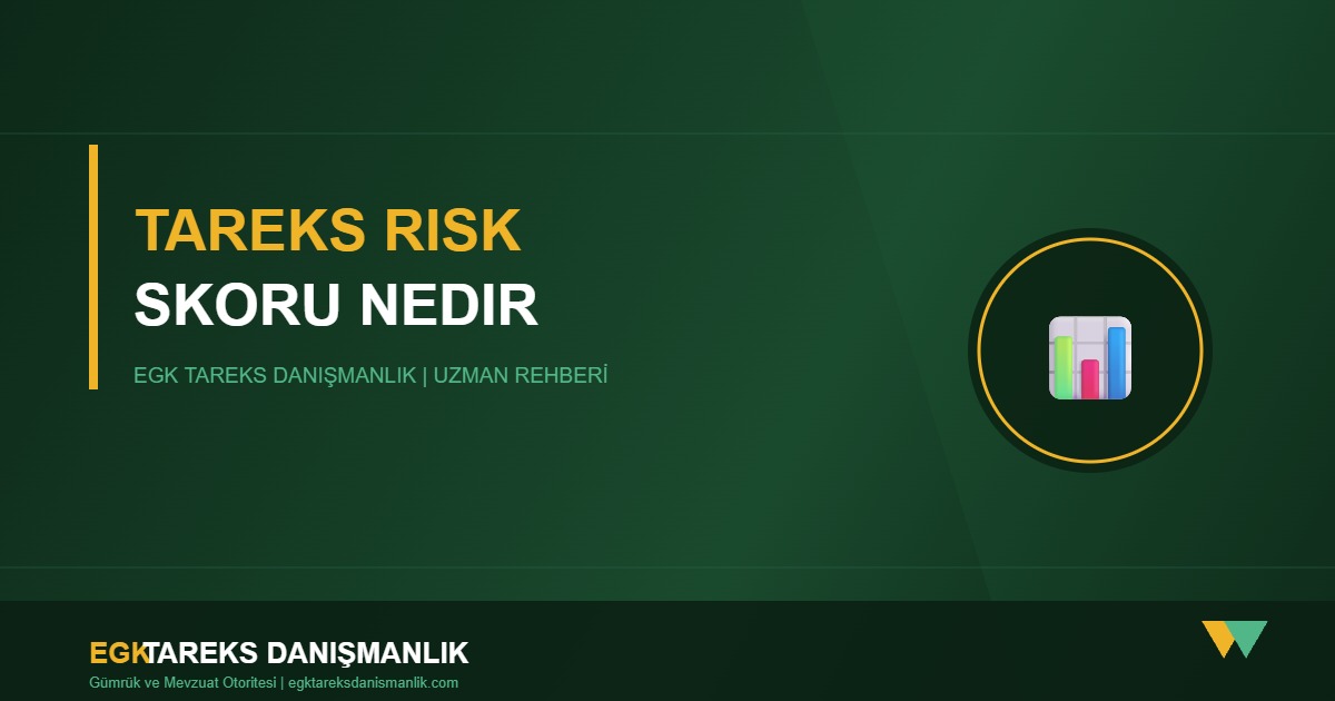 TAREKS Risk Skoru Nedir Kapak